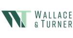 Logo for JA Bowl-a-thon Split Sponsor Wallace and Turner